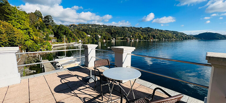 Boat House Facing the Lake a Orta San Giulio