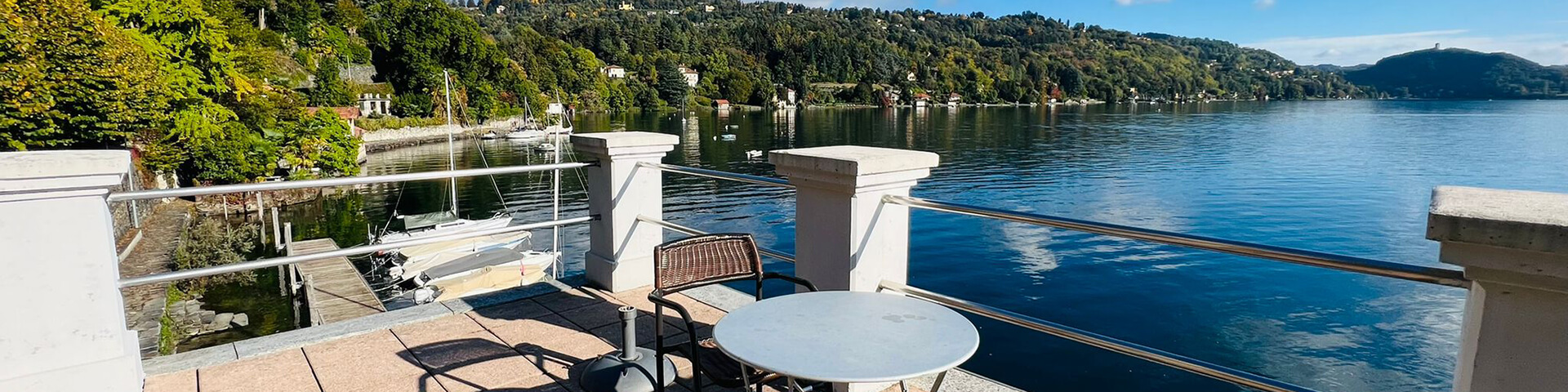 Boat House Facing the Lake a Orta San Giulio