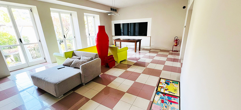 Sala camino | Hotel Santa Caterina