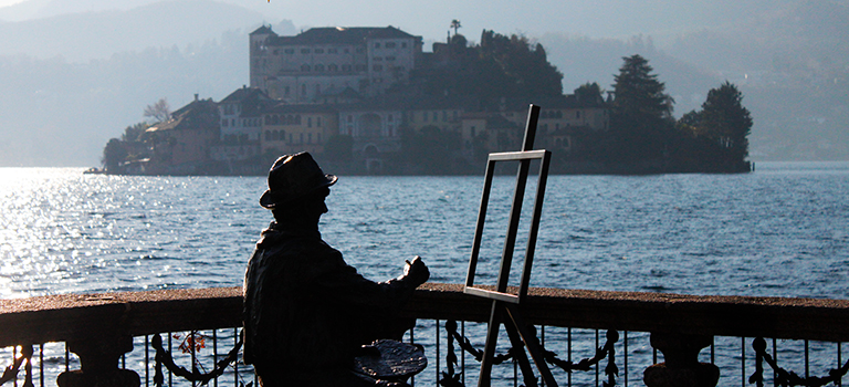 Vista sull'Isola di San Giulio