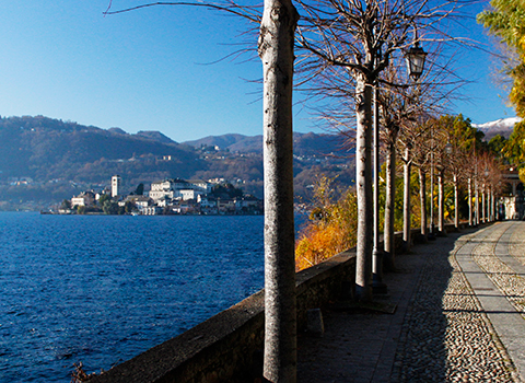 Vista sull'Isola di San Giulio