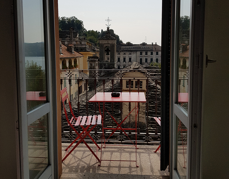 Vista da Hotel Ara Coeli a Orta San Giulio