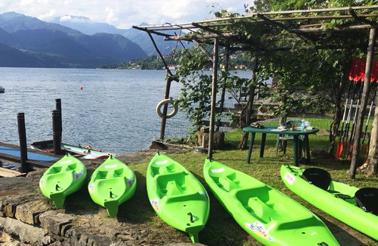 Escursioni in canoa sul lago d'Orta